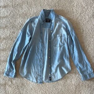 Abercrombie & Fitch Classic Blue Denim Shirt